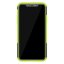 Чехол Hybrid Armor для iPhone 11 Pro Max (черный + зеленый)
