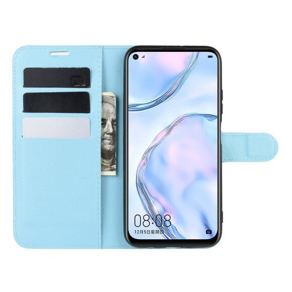 Чехол для Huawei nova 6 SE / Huawei P40 lite (голубой) Чехол для Huawei nova 6 SE / Huawei P40 lite (голубой)