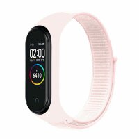Нейлоновый ремешок для Xiaomi Mi Band 7 (розовый)