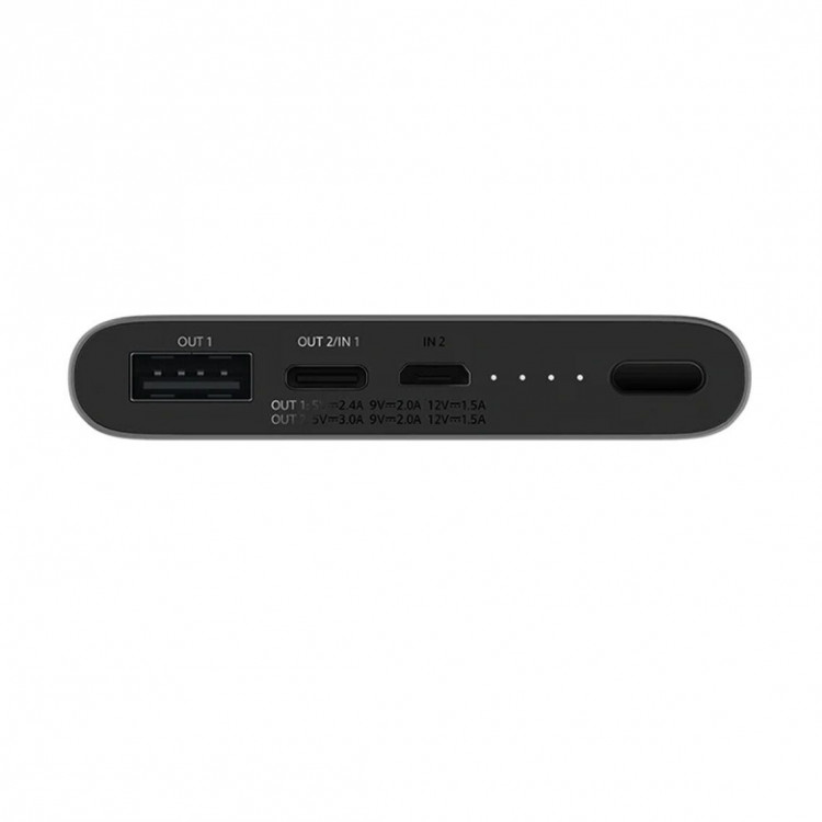 Внешний аккумулятор Xiaomi Mi Power Bank 3 10000 mAh Type-C (серебряный)