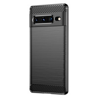Чехол-накладка Carbon Fibre для Google Pixel 7 Pro (черный)