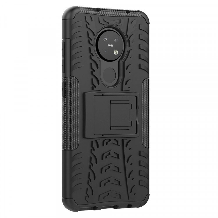 Чехол Hybrid Armor для Nokia 7.2 / Nokia 6.2 (черный)