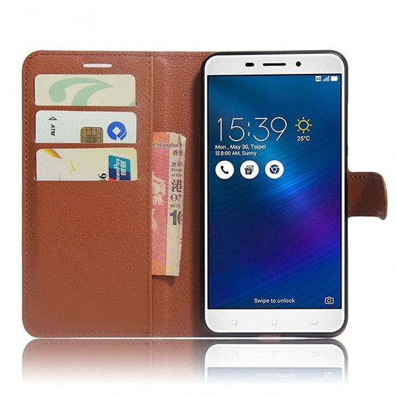Чехол для ASUS Zenfone 3 Laser ZC551KL (коричневый)