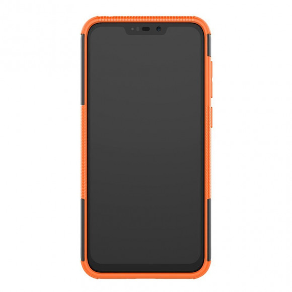 Чехол Hybrid Armor для ASUS Zenfone Max (M2) ZB633KL (черный + оранжевый) Чехол Hybrid Armor для ASUS Zenfone Max (M2) ZB633KL (черный + оранжевый)
