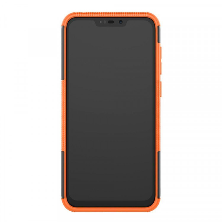 Чехол Hybrid Armor для ASUS Zenfone Max (M2) ZB633KL (черный + оранжевый)