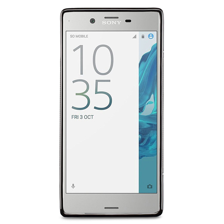 Нескользящий чехол для Sony Xperia XZ / XZs (черный)
