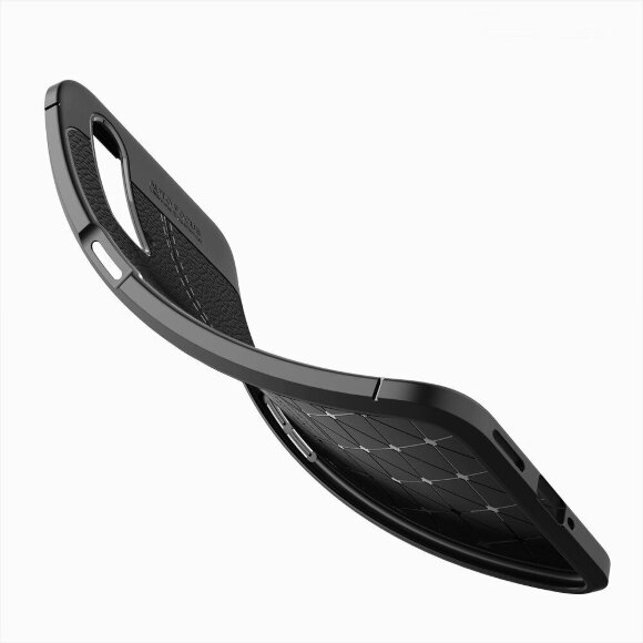 Чехол-накладка Litchi Grain для Realme X3 SuperZoom / Realme X50 5G (темно-синий) Чехол-накладка Litchi Grain для Realme X3 SuperZoom / Realme X50 5G (темно-синий)