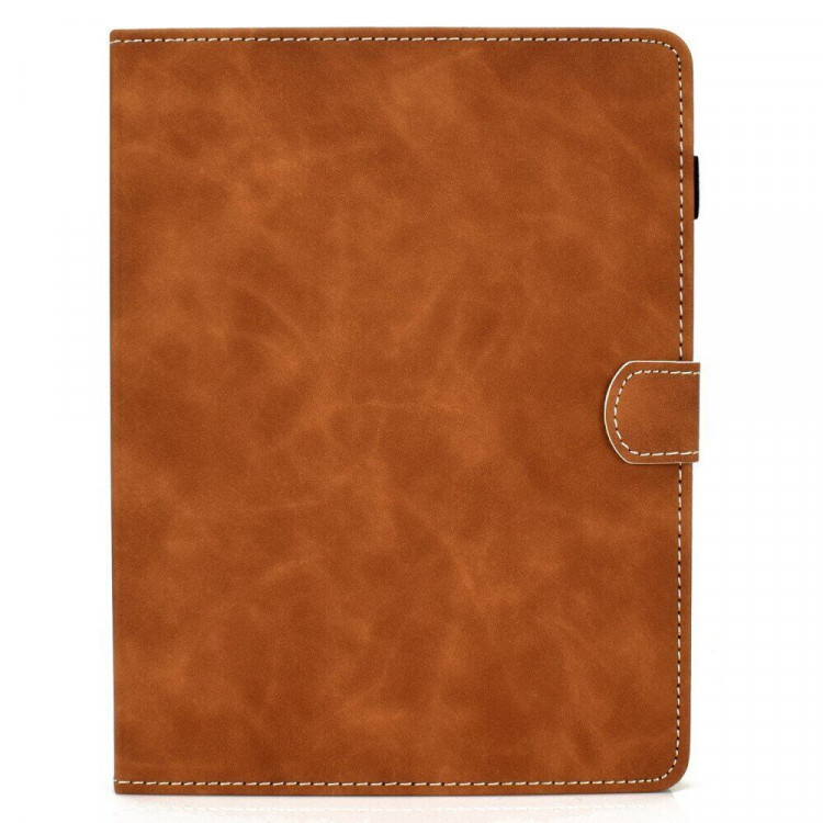 Универсальный чехол Solid Color для планшета 8 дюймов (коричневый)