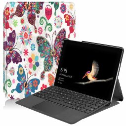 Чехол для Microsoft Surface Go 2, Surface Go (Colorful Butterfly)