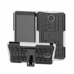 Чехол Hybrid Armor для Samsung Galaxy Tab A 8.0 (2018) SM-T387 (черный + белый)