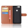 Чехол с визитницей для ZTE Nubia Z17 (коричневый)