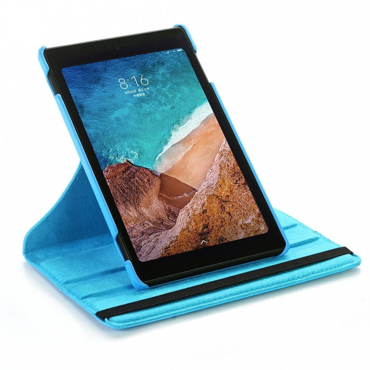 Поворотный чехол для Xiaomi Mi Pad 4 - 8 дюймов (голубой)