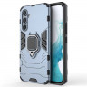 Чехол Armor Ring Holder для Samsung Galaxy A54 (темно-синий)