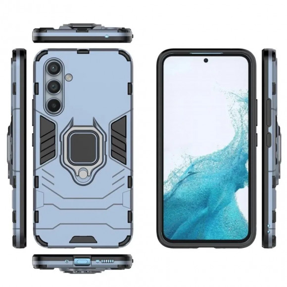 Чехол Armor Ring Holder для Samsung Galaxy A54 (темно-синий) Чехол Armor Ring Holder для Samsung Galaxy A54 (темно-синий)