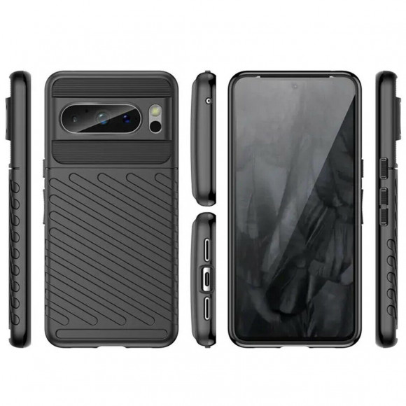 Чехол-накладка Thunder Series для Google Pixel 8 Pro (черный)