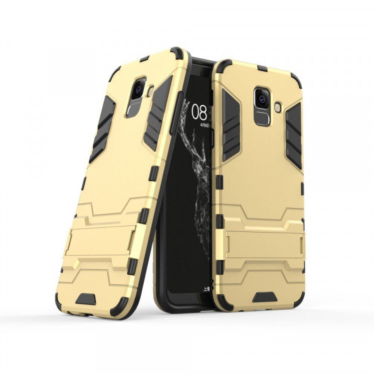 Чехол Duty Armor для Samsung Galaxy A6+ (Plus) (золотой)