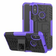 Чехол Hybrid Armor для Xiaomi Mi 8 (черный + фиолетовый) Чехол Hybrid Armor для Xiaomi Mi 8 (черный + фиолетовый)