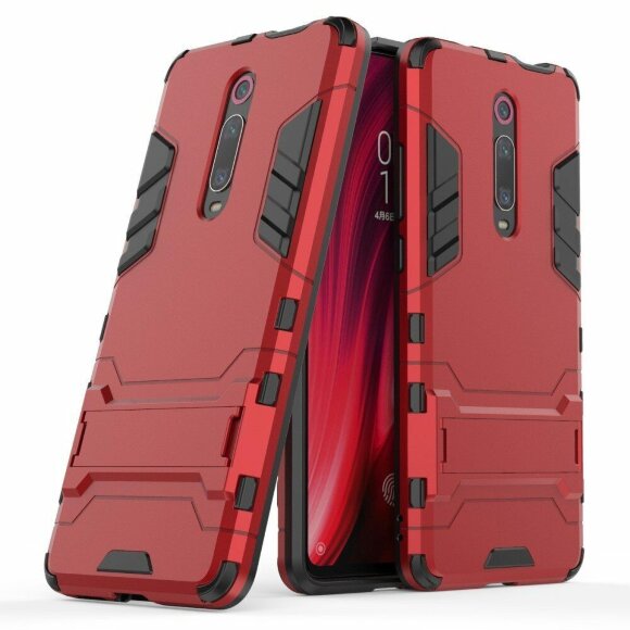 Чехол Duty Armor для Xiaomi Redmi K20 / Redmi K20 Pro / Xiaomi Mi 9T / Mi 9T Pro (красный)