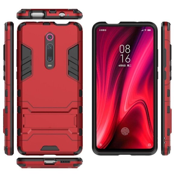 Чехол Duty Armor для Xiaomi Redmi K20 / Redmi K20 Pro / Xiaomi Mi 9T / Mi 9T Pro (красный) Чехол Duty Armor для Xiaomi Redmi K20 / Redmi K20 Pro / Xiaomi Mi 9T / Mi 9T Pro (красный)