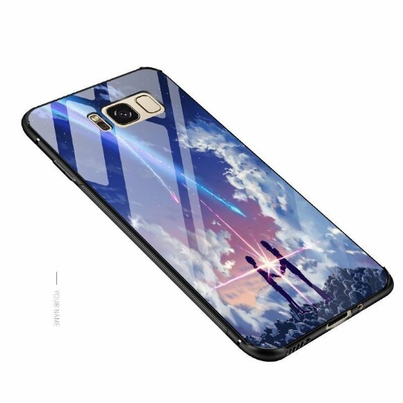 Чехол-накладка для Samsung Galaxy S8 (Your name)