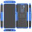 Чехол Hybrid Armor для Xiaomi Redmi Note 8 Pro (черный + голубой)