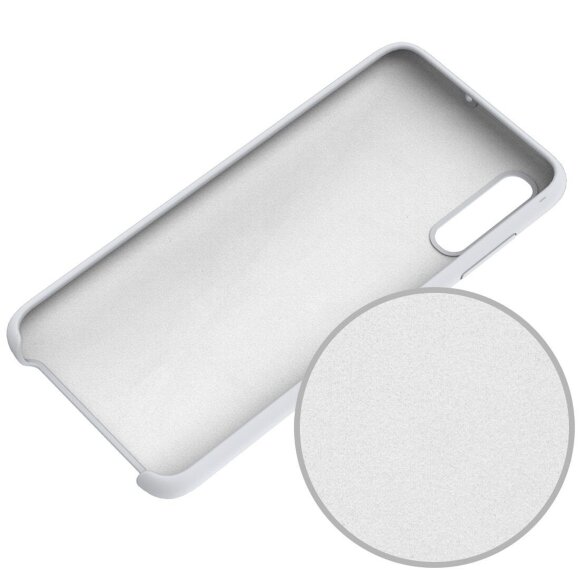 Силиконовый чехол Mobile Shell для Samsung Galaxy A50 / Galaxy A50s / Galaxy A30s (белый)