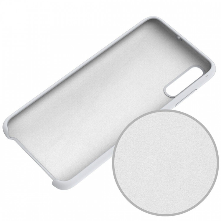 Силиконовый чехол Mobile Shell для Samsung Galaxy A50 / Galaxy A50s / Galaxy A30s (белый)