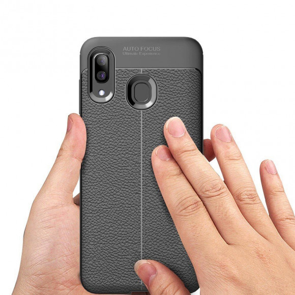 Чехол-накладка Litchi Grain для Samsung Galaxy A30 / Galaxy A20 (красный) Чехол-накладка Litchi Grain для Samsung Galaxy A30 / Galaxy A20 (красный)