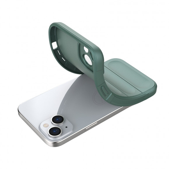 Чехол Magic Shield для iPhone 15 (голубой)