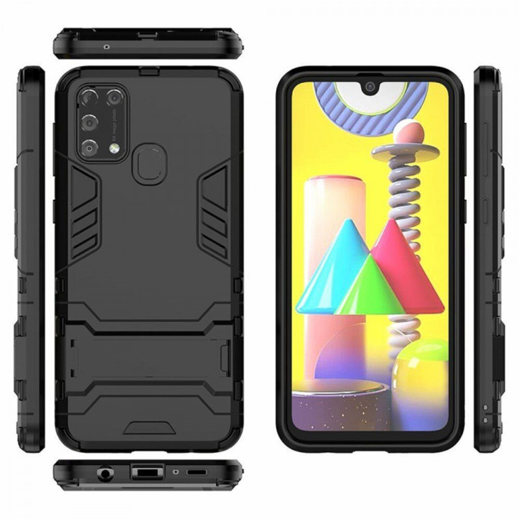 Чехол Duty Armor для Samsung Galaxy M31 (черный)