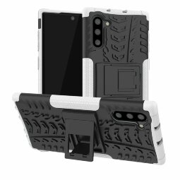 Чехол Hybrid Armor для Samsung Galaxy Note 10 (черный + белый)