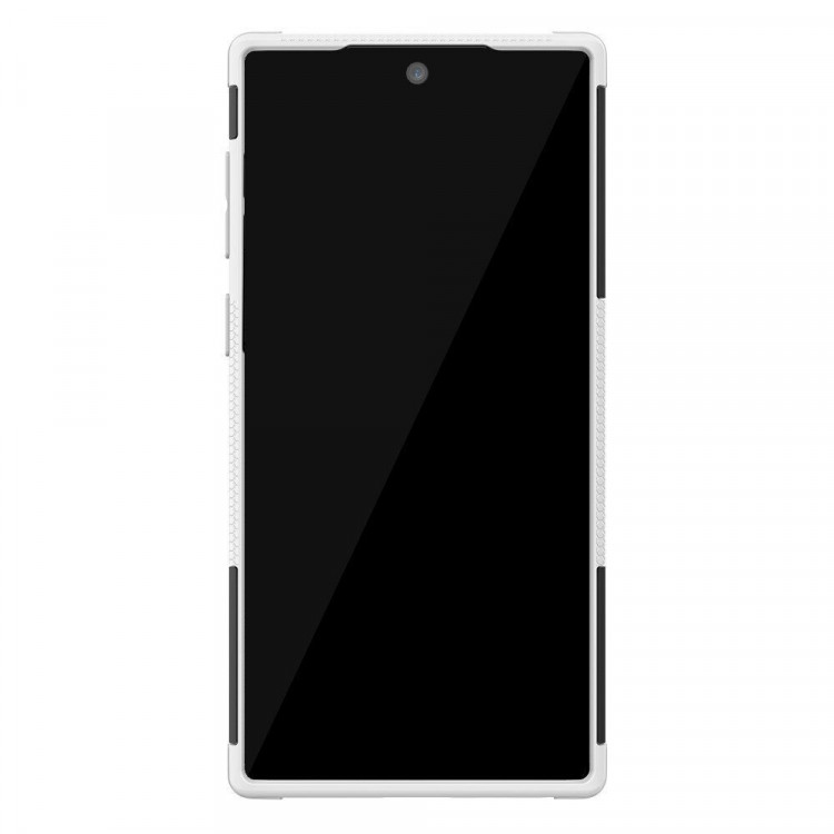 Чехол Hybrid Armor для Samsung Galaxy Note 10 (черный + белый)