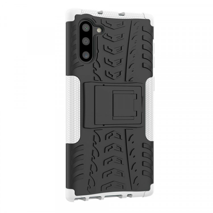 Чехол Hybrid Armor для Samsung Galaxy Note 10 (черный + белый)