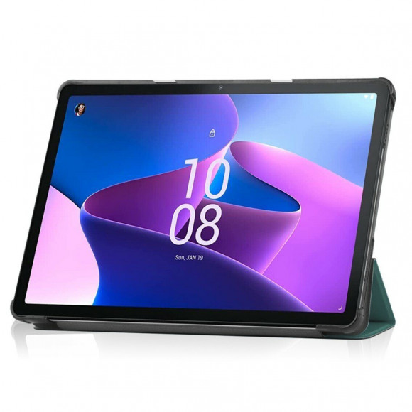 Планшетный чехол для Lenovo Tab M10 Gen 3 TB328FU - 10,1 дюйм (темно-зеленый) Планшетный чехол для Lenovo Tab M10 Gen 3 TB328FU - 10,1 дюйм (темно-зеленый)