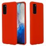 Силиконовый чехол Mobile Shell для Samsung Galaxy S20+ (Plus) (красный)