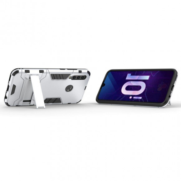 Чехол Duty Armor для Huawei P Smart+ (Plus) 2019 / Enjoy 9s / Honor 10i (серебряный)