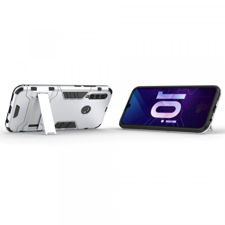 Чехол Duty Armor для Huawei P Smart+ (Plus) 2019 / Enjoy 9s / Honor 10i (серебряный)