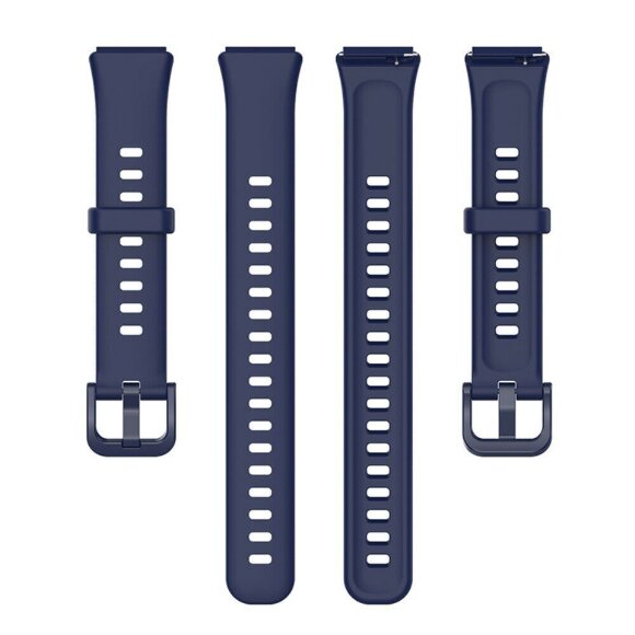 Силиконовый ремешок для Huawei Band 7 (темно-синий) Силиконовый ремешок для Huawei Band 7 (темно-синий)