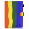 Универсальный чехол Coloured Drawing для планшета 10 дюймов (Rainbow)