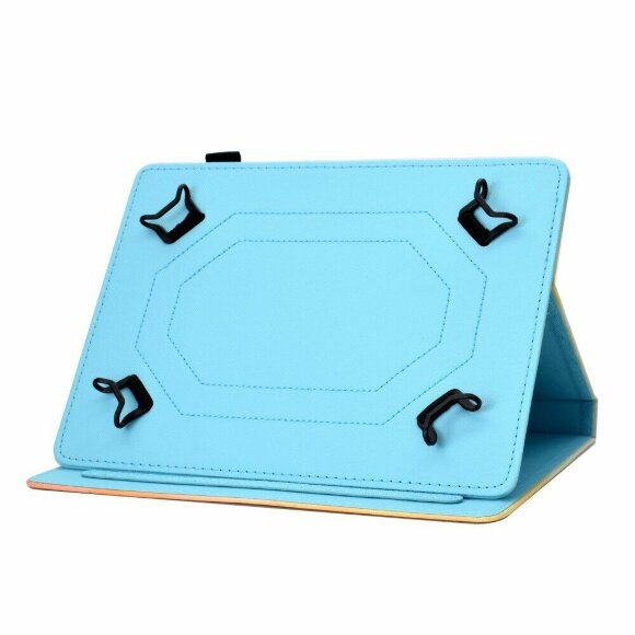 Универсальный чехол Coloured Drawing для планшета 10 дюймов (Rainbow)