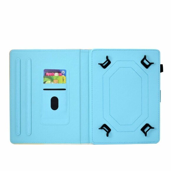 Универсальный чехол Coloured Drawing для планшета 10 дюймов (Rainbow)