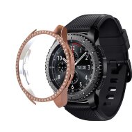 Декоративный бампер для Samsung Galaxy Watch 46мм (розовый) Декоративный бампер для Samsung Galaxy Watch 46мм (розовый)