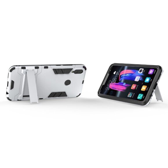 Чехол Duty Armor для Huawei Honor 8X (серебряный) Чехол Duty Armor для Huawei Honor 8X (серебряный)