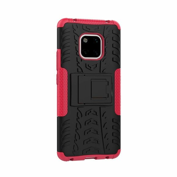 Чехол Hybrid Armor для Huawei Mate 20 Pro (черный + розовый) Чехол Hybrid Armor для Huawei Mate 20 Pro (черный + розовый)