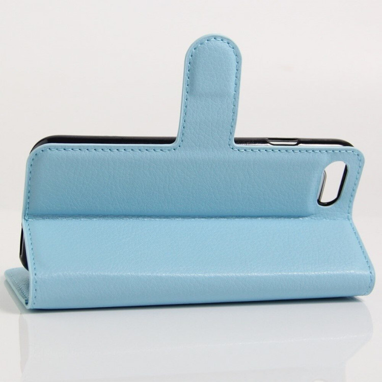 Чехол с визитницей для iPhone 7 / iPhone 8 / iPhone SE (2020) / iPhone SE (2022) (голубой)