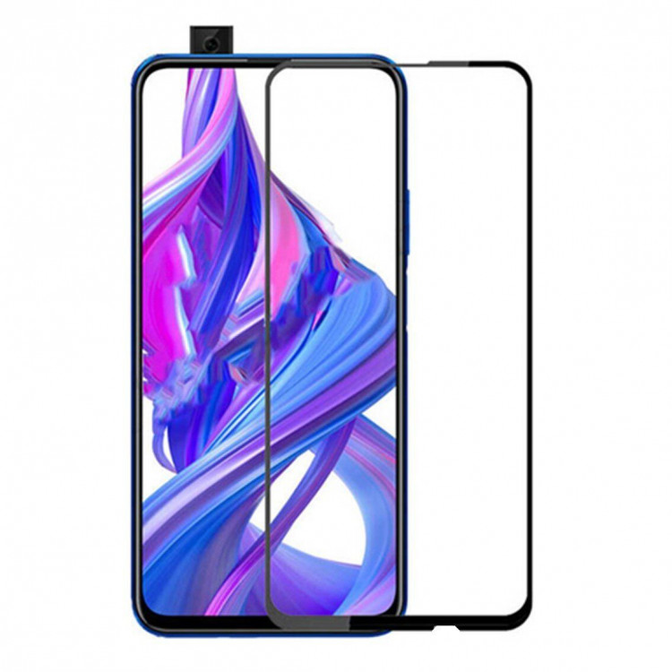 Защитное стекло 3D для Honor 9X Pro (черный)