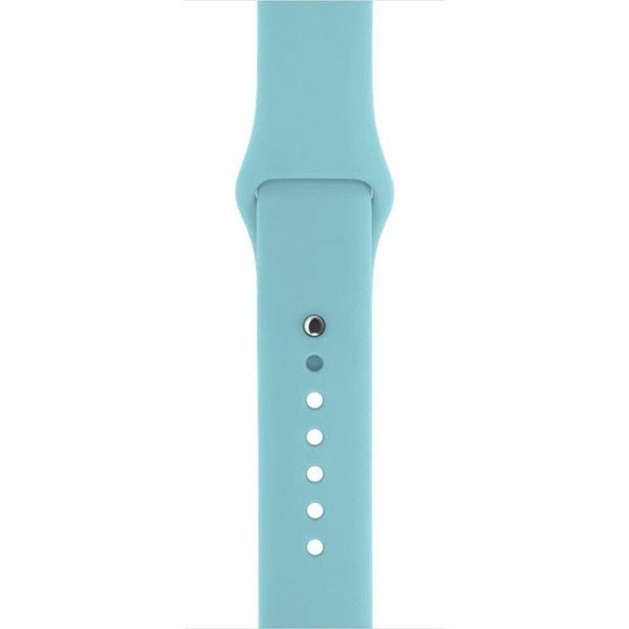 Спортивный ремешок для Apple Watch 42 и 44мм (голубой) Спортивный ремешок для Apple Watch 42 и 44мм (голубой)