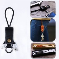 Кожаный кабель Remax Western для смартфонов с micro usb (черный) Кожаный кабель Remax Western для смартфонов с micro usb (черный)
