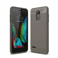 Чехол-накладка Carbon Fibre для LG K8 (2018) / K9 (серый) Чехол-накладка Carbon Fibre для LG K8 (2018) / K9 (серый)