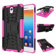 Чехол Hybrid Armor для Lenovo Vibe S1 (черный + розовый) Чехол Hybrid Armor для Lenovo Vibe S1 (черный + розовый)